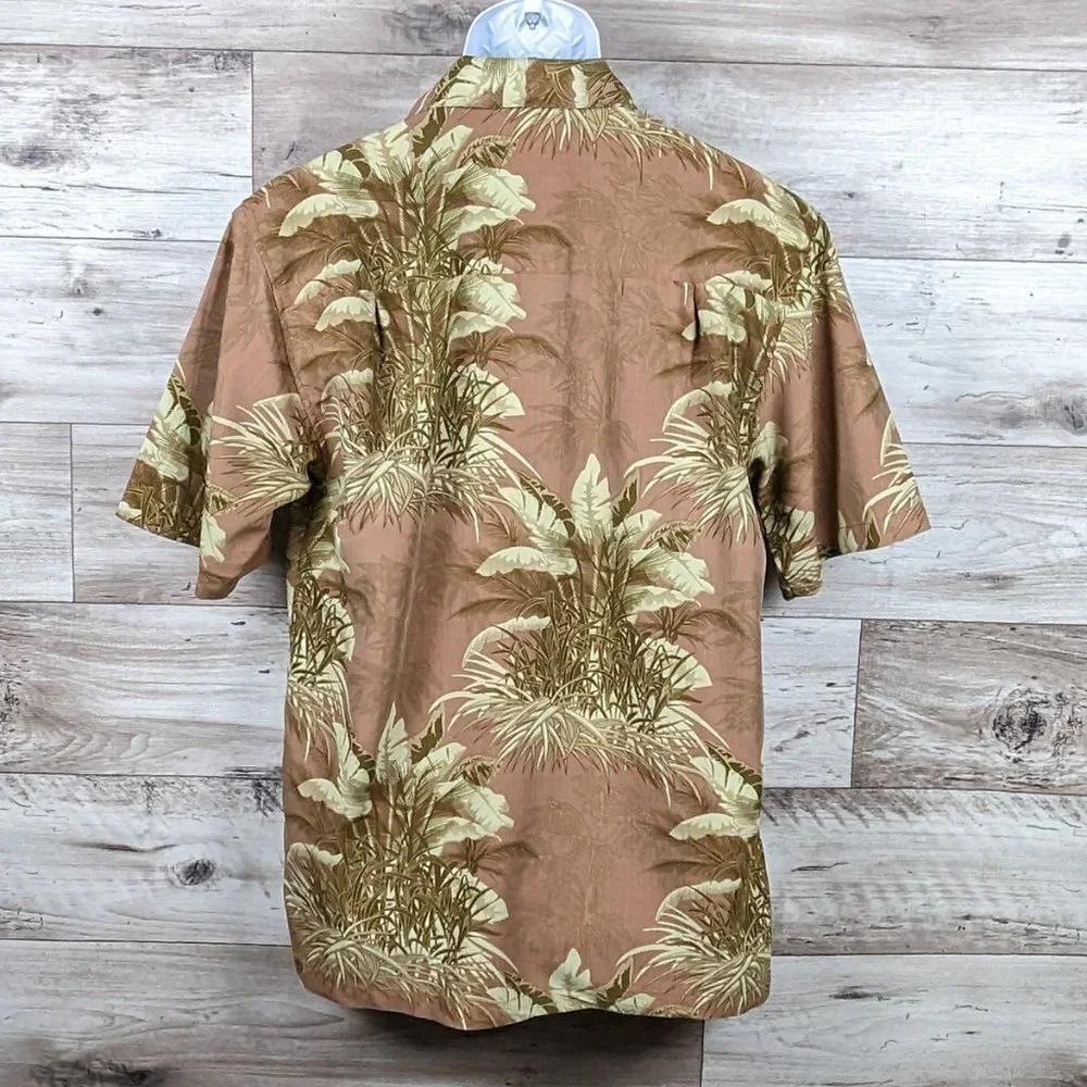 Joe Marlin* Men's Short Sleeve Button Down Curved Hem Chest Pocket Shirt~ Size M - Picture 2 of 9